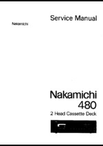 Nakamichi 480 OEM Service
